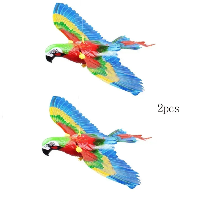 Simulation Bird Interactive Cat Toy Hanging Eagle Flying Teaser