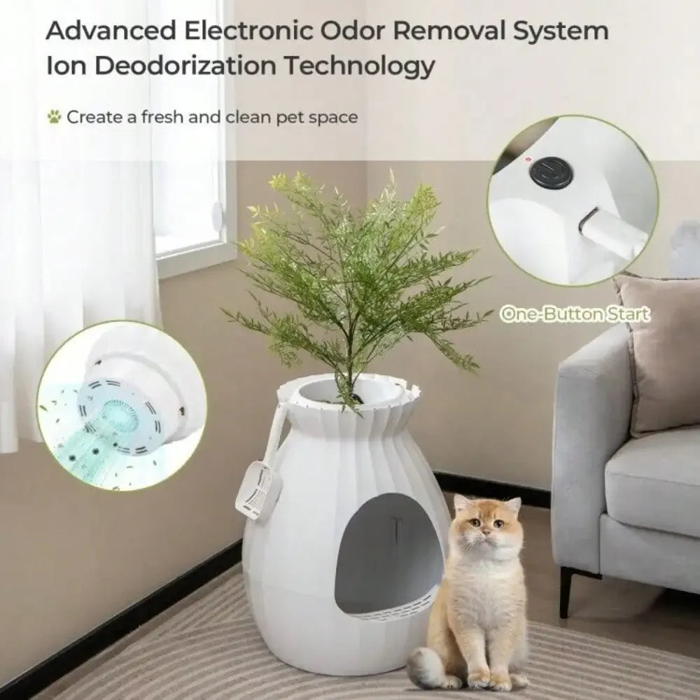 Guangdong Cat Hidden Litter Box With Odor Removal System