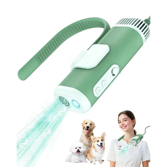 HandsFree Pet Hair Dryer Low Noise For Dogs And Cats