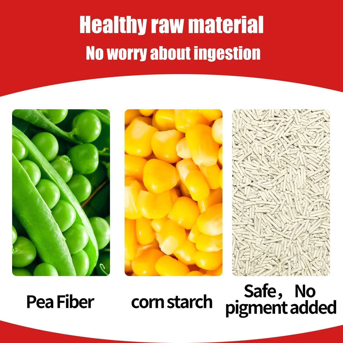Hign-concerned Tofu Cat Litter Dust Free Odor Control