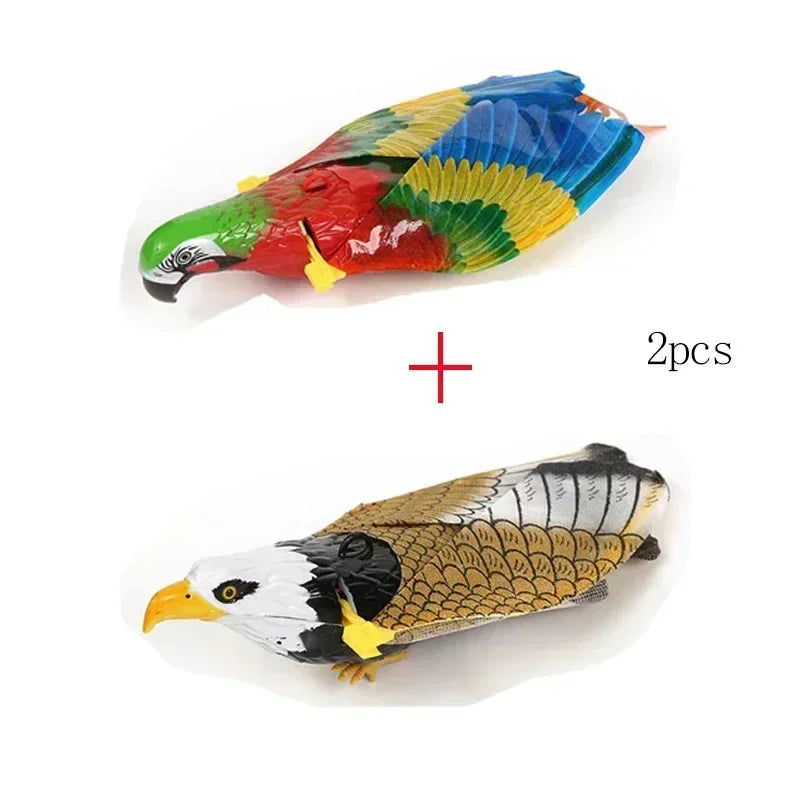 Simulation Bird Interactive Cat Toy Hanging Eagle Flying Teaser