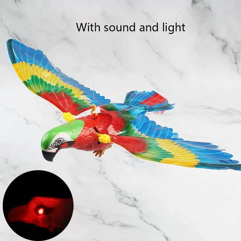 Simulation Bird Interactive Cat Toy Hanging Eagle Flying Teaser