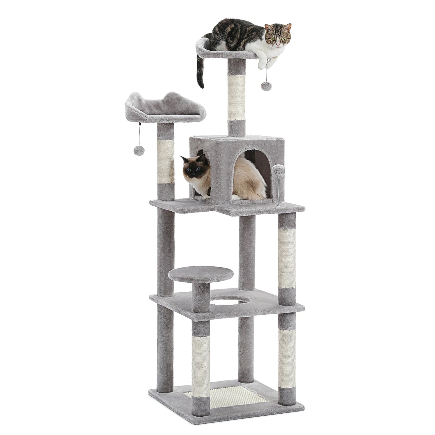 PAWZ Road Multi Level Cat Tree Tower Sisal Scratching Post