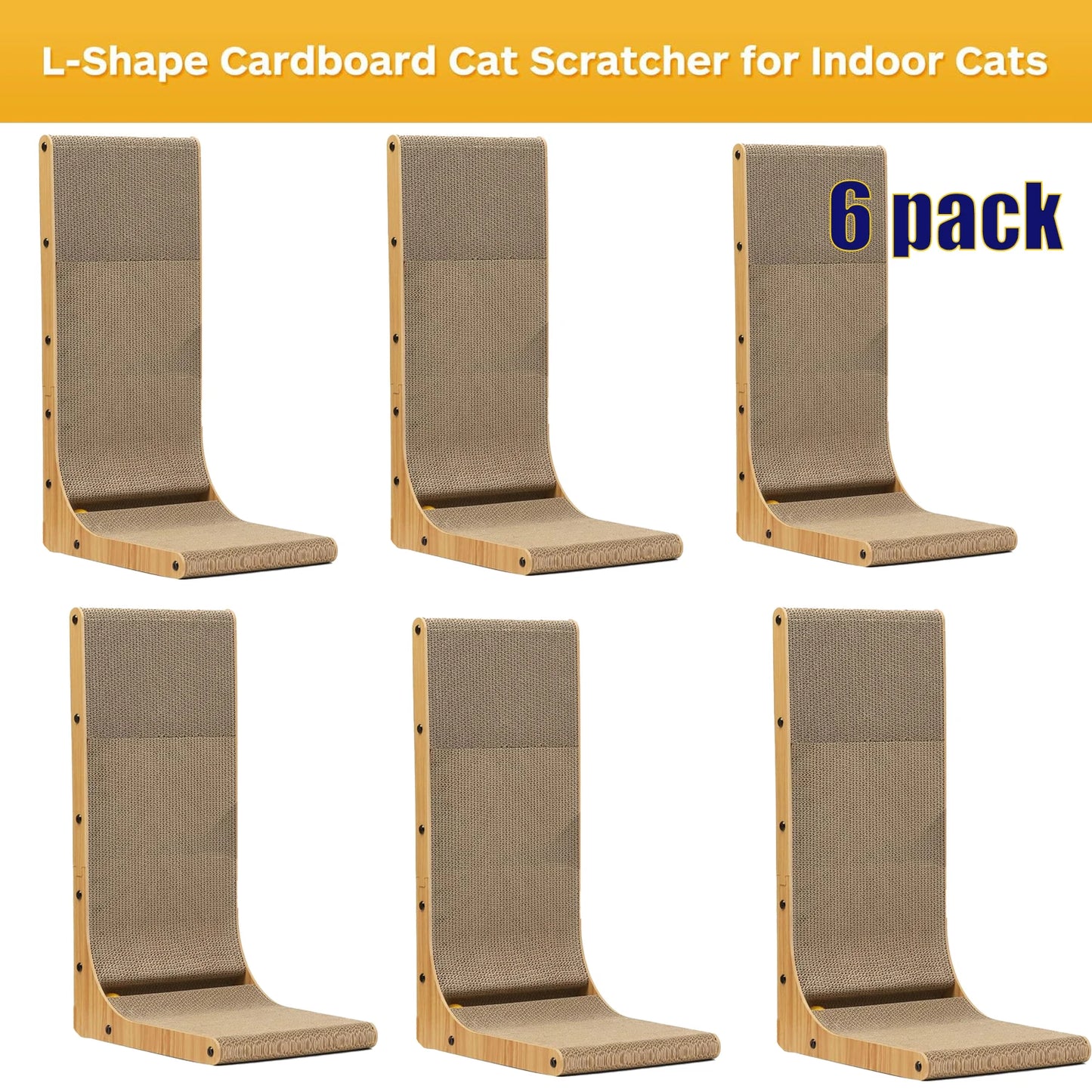 Guangdong L Shape Cat Scratcher For Indoor Cats Non Toxic