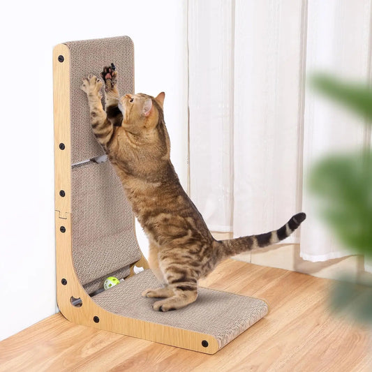 Guangdong L Shape Cat Scratcher Cardboard Protector