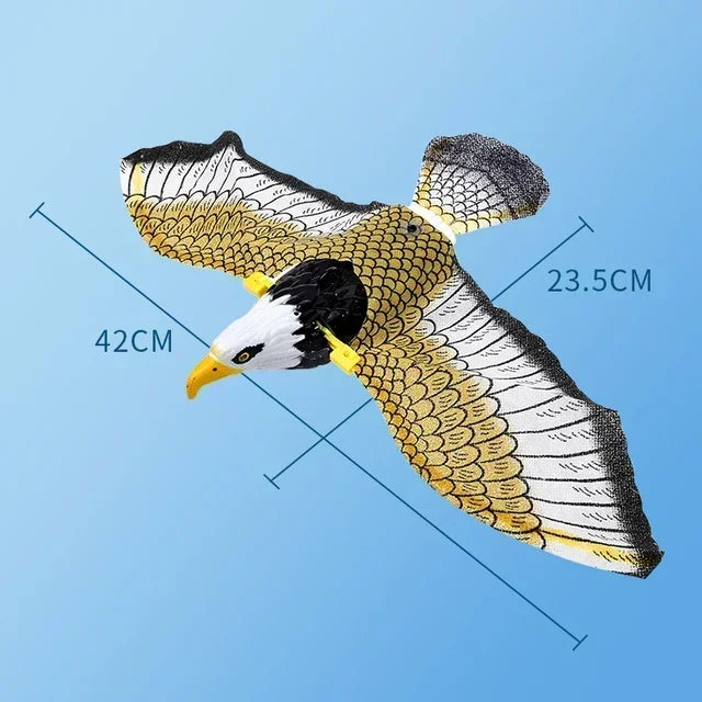 Simulation Bird Interactive Cat Toy Hanging Eagle Flying Teaser