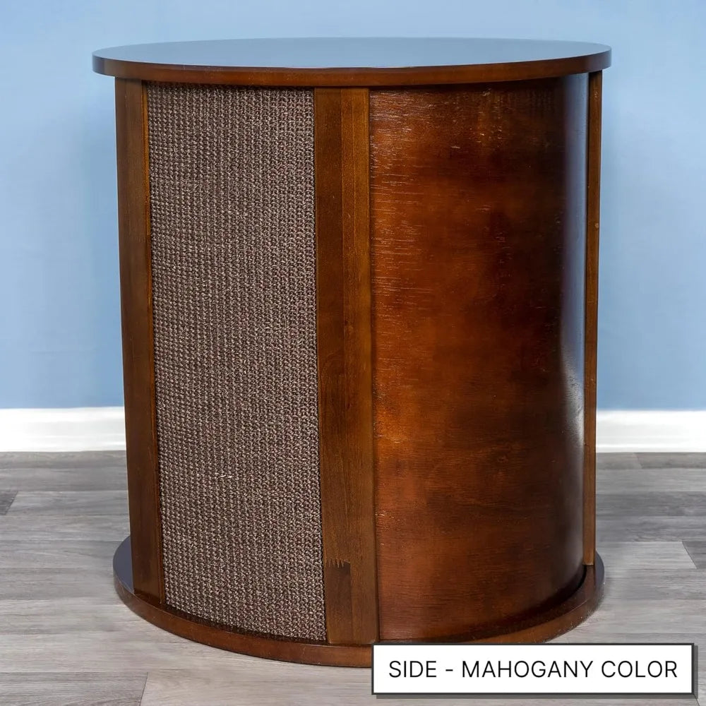 Purrrrfect End Table Cat Bed Cave Multi Wood Furniture