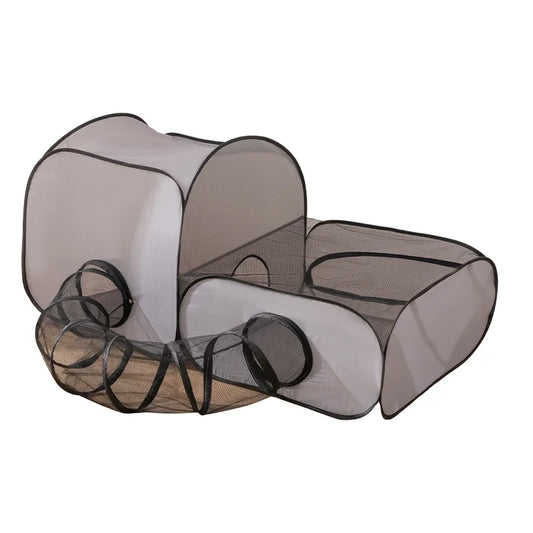 CN Cats And Dogs Play Tunnel NestSafe In Oxford Fabric