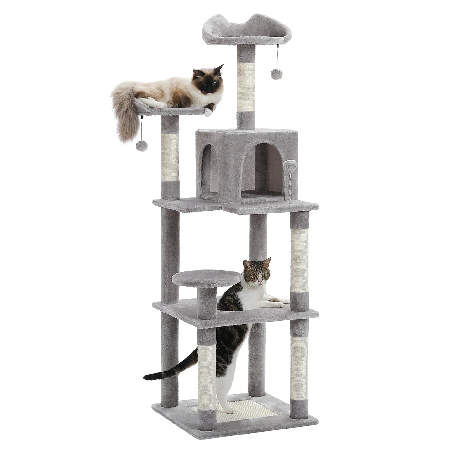 PAWZ Road Multi Level Cat Tree Tower Sisal Scratching Post
