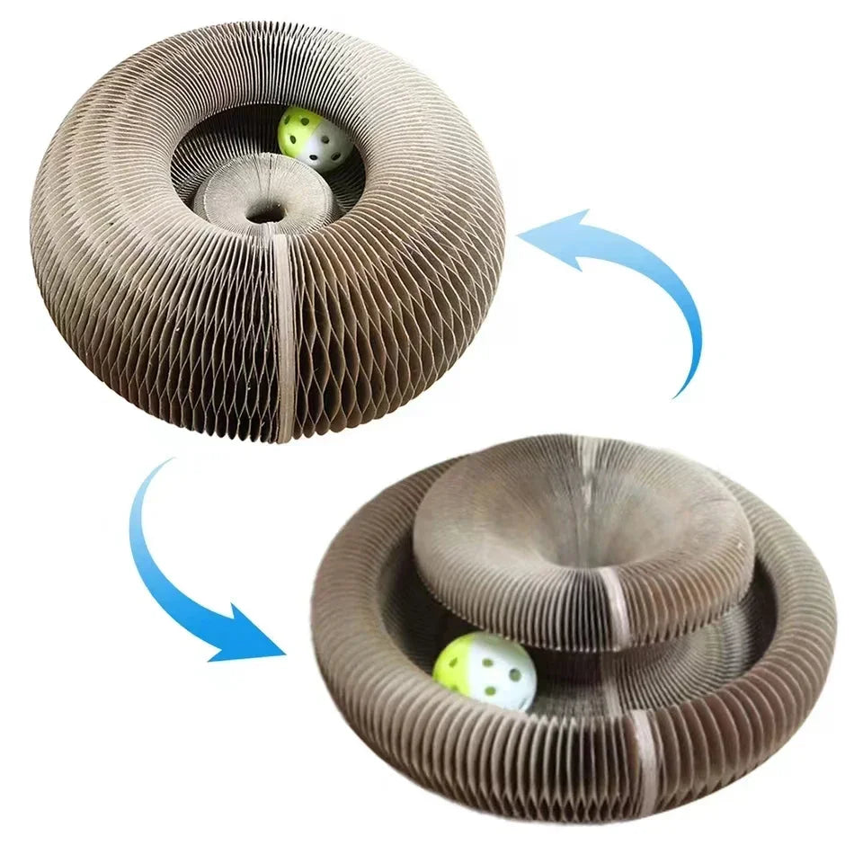 Magic Cat Toy Interactive Ball Set For Kitten Training Fun